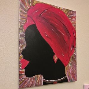 Hand Abstract painting